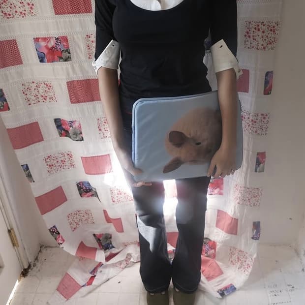 인앤양인하모니 layered top black