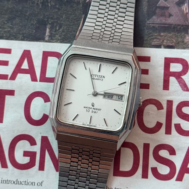 Citizen 시티즌 Octagon Quartz Day-Date