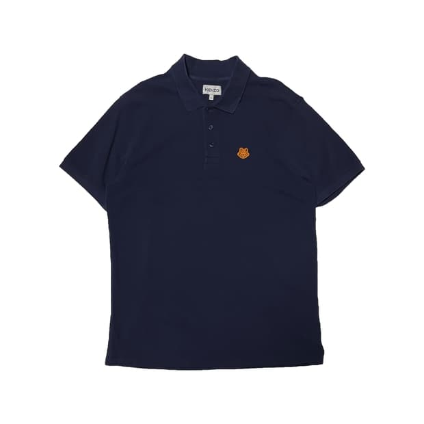 KENZO 겐조 네이비 폴로 카라티