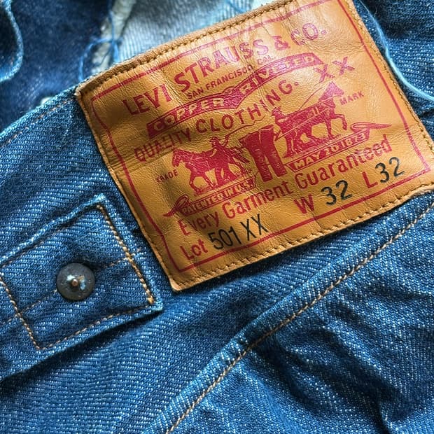 Levi’s 리바이스 LVC 501XX 셀비지 데님