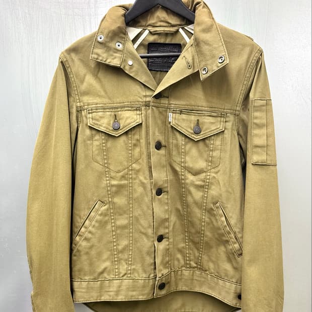 Levis 리바이스 카키 밀리터리 트러커 재킷