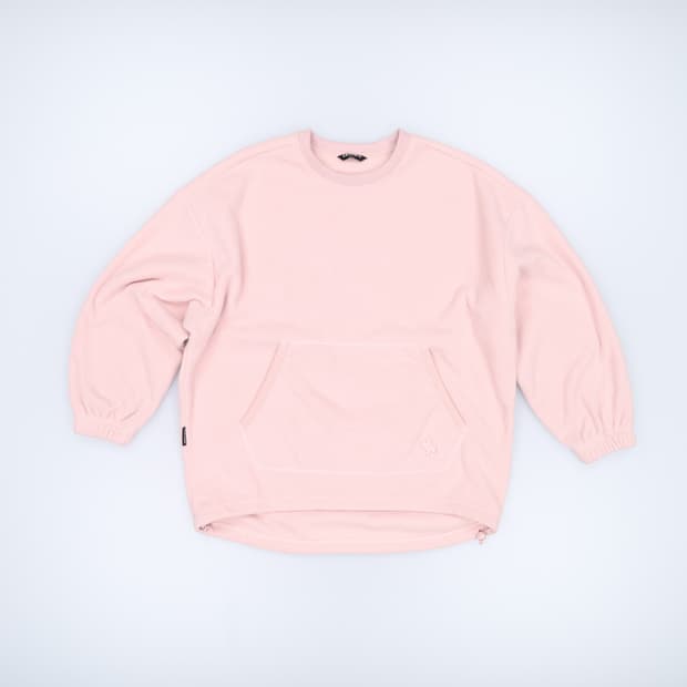 [F] 젝시믹스 플리스 후리스 라운드 맨투맨 핑크 3775