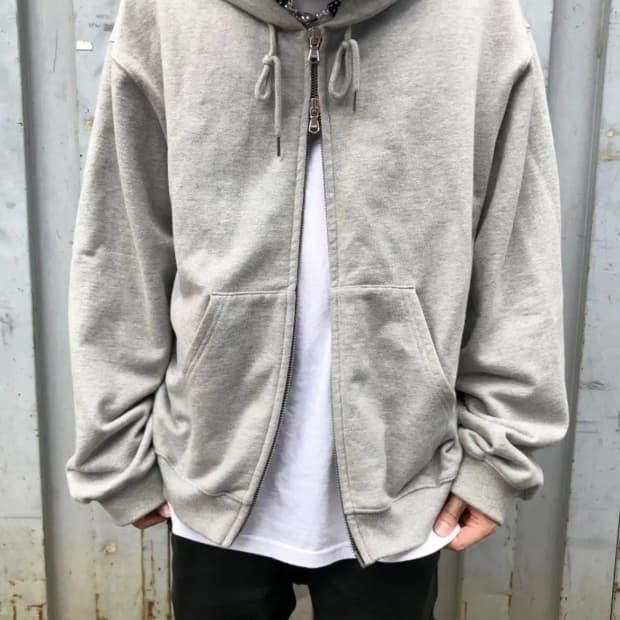 Untitled Ideal Crop Hoodie Zip-Up