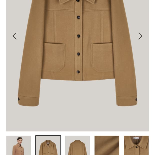 coivant 코이반트 숏 코트 새상품