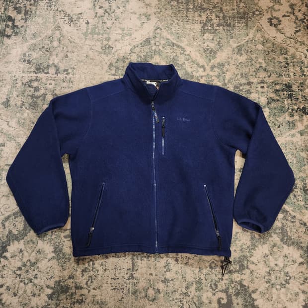 90s 엘엘빈 플리스자켓