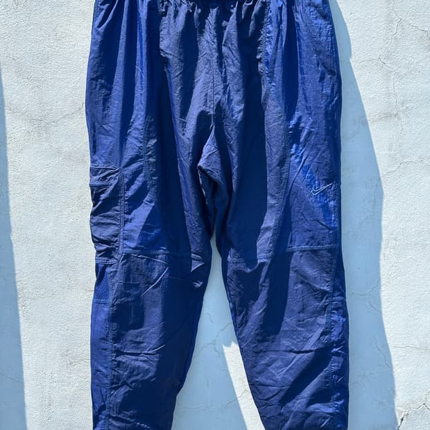 [XL] 나이키 블루 트레이닝 조거팬츠