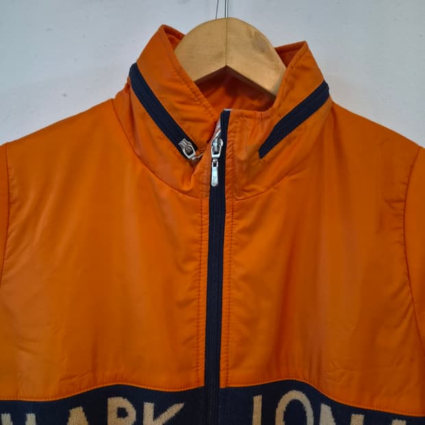 마크 골프 여성 배색집업점퍼 90사이즈