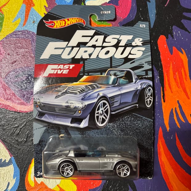 미개봉) 분노의 질주 핫휠 콜벳 그란 스포츠 다이캐스트 인테리어 소품