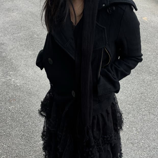 히스테릭 글래머 더블 코트 