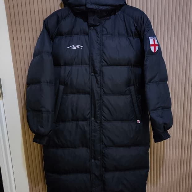 오버핏 95 엄브로 잉글랜드 롱패딩 벤치파카