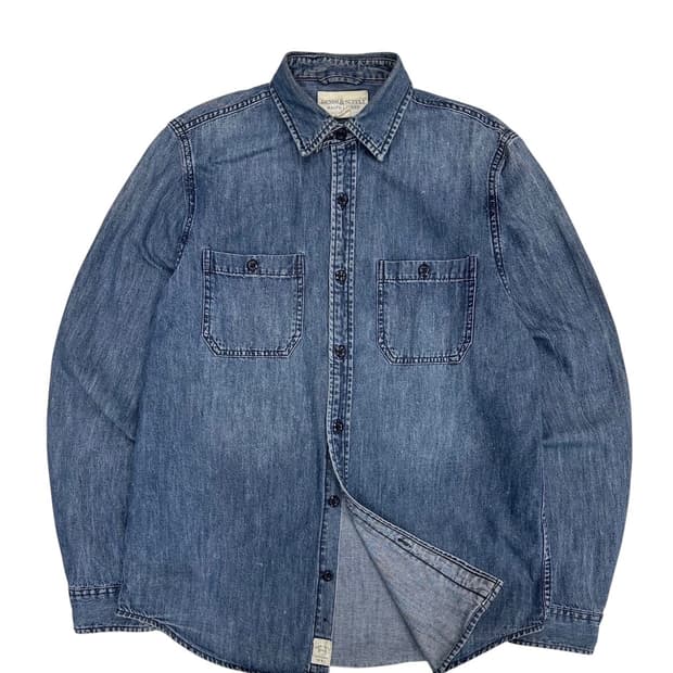 데님앤서플라이 샴브레이 셔츠 (M) 