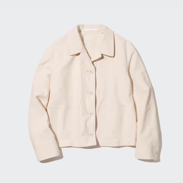 유니클로 저지 쇼트 자켓