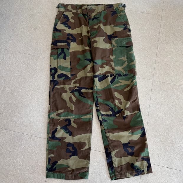 90s 미군 우드랜드 BDU 팬츠 M-R