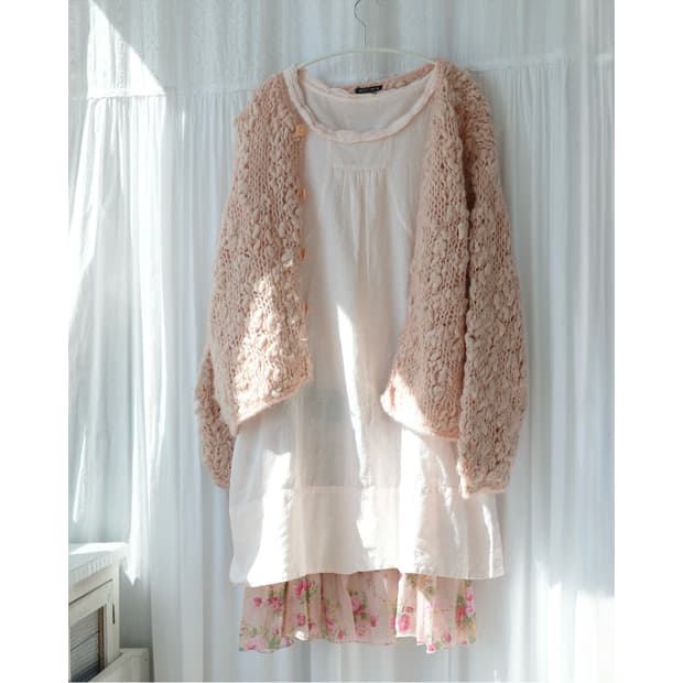 Light pink lovely cardigan