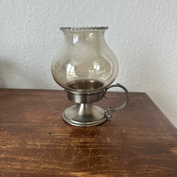 독일)빈티지 주석 촛대