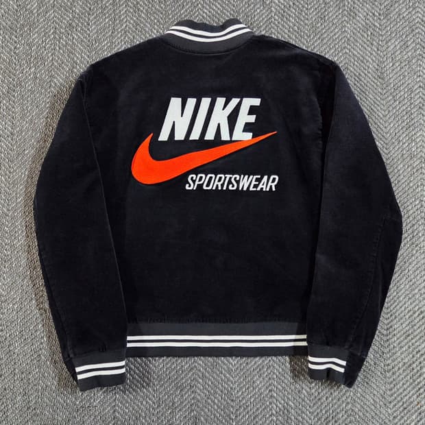 나이키 코듀로이 바시티 자켓