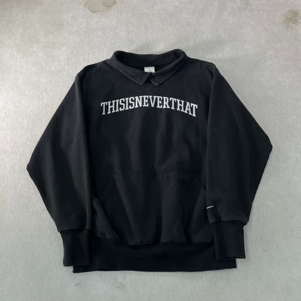 100 디스이즈네버댓 카라넥 맨투맨