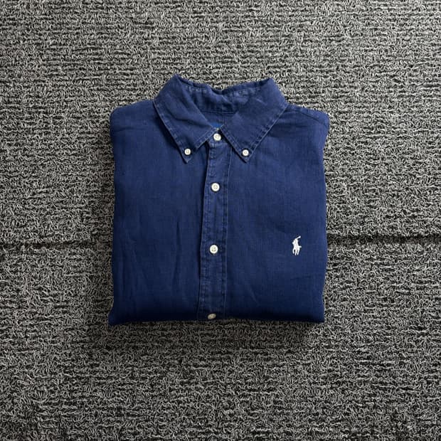 폴로 랄프로렌 포니로고 아카이브 린넨 셔츠 4017