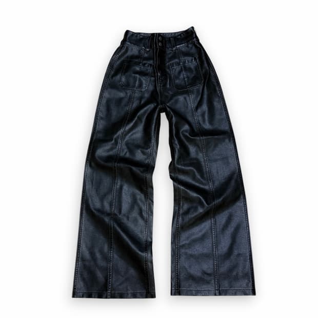 랭글러 23F/W 우먼즈 레더 팬츠