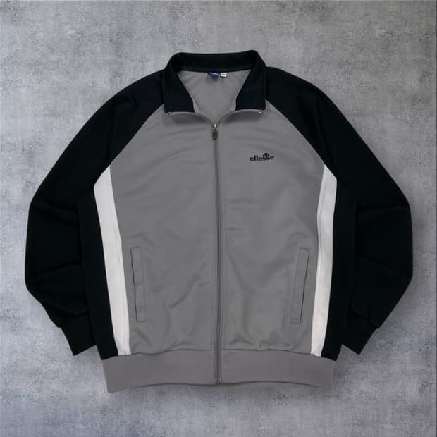 엘레쎄 믹스 컬러 스몰 로고 트랙탑