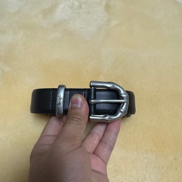 스투시 밤부 버클 벨트 L/XL