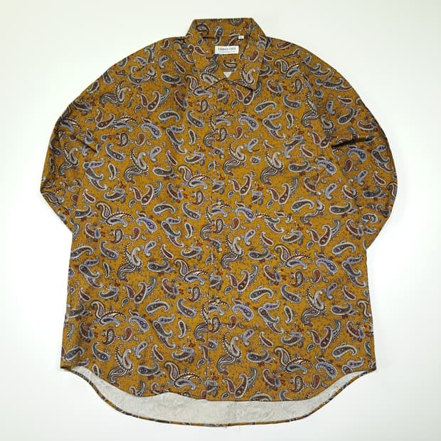 CL884 L 어반시티 90s 일본판 올드스쿨 페이즐리 셔츠 남방