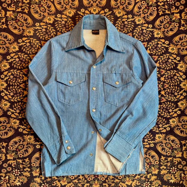 70s 빅양크 스타프레스트 셔츠자켓