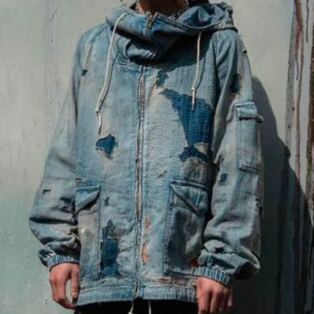 anachronorm Dual Denim Remaked Parka 02