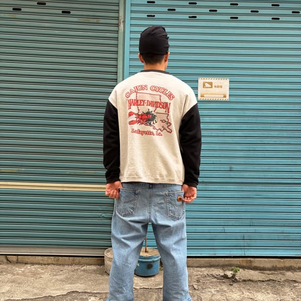 90’s Harley Davidson Cajun cycles sweat 