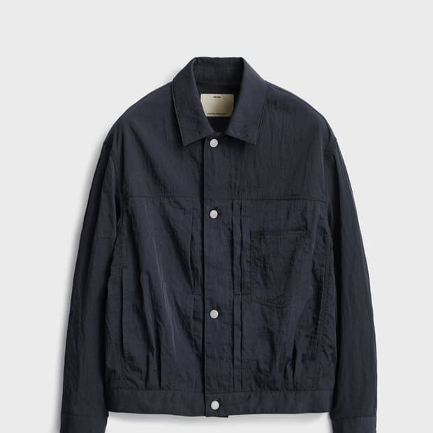 포터리 나일론 트러커 타입1 자켓 다크 네이비 2