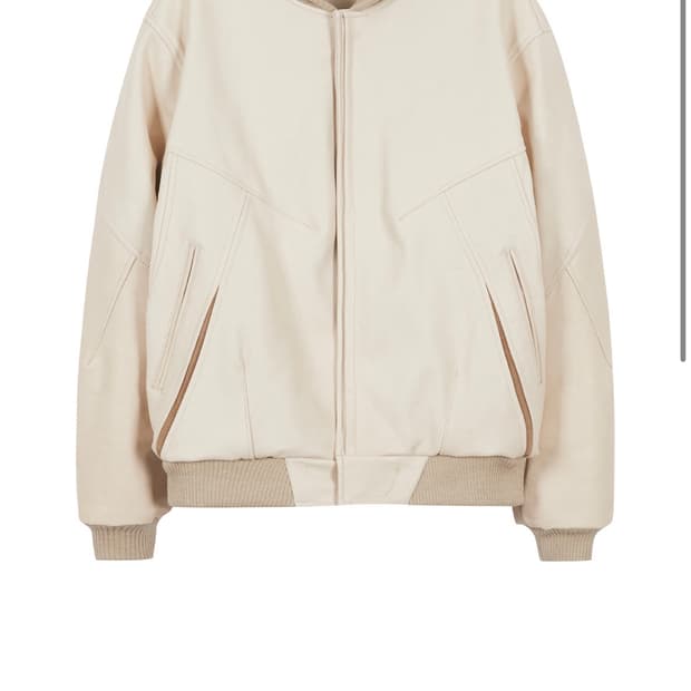 Xlim 엑슬림 ep.6 레더 바시티 자켓 (m)