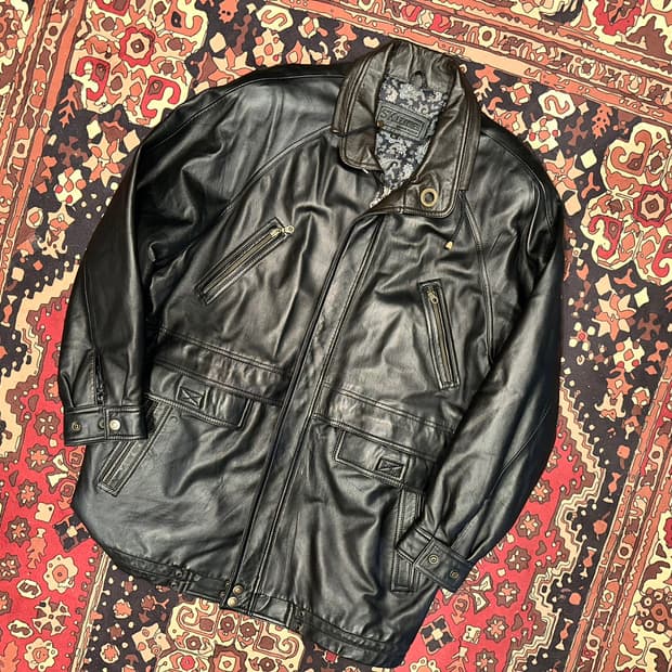 ( 2XL ) 가죽코트 가죽롱코트 가죽자켓 가죽카코트 레더자켓 봄버자켓