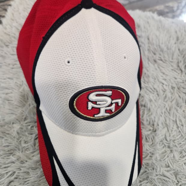 뉴에라 NFL 샌프란시스코 49ers 볼캡 M/L｜레드 화이트 메쉬