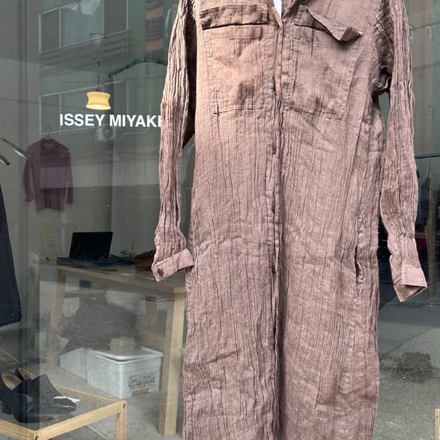 Issey Miyake long shirt