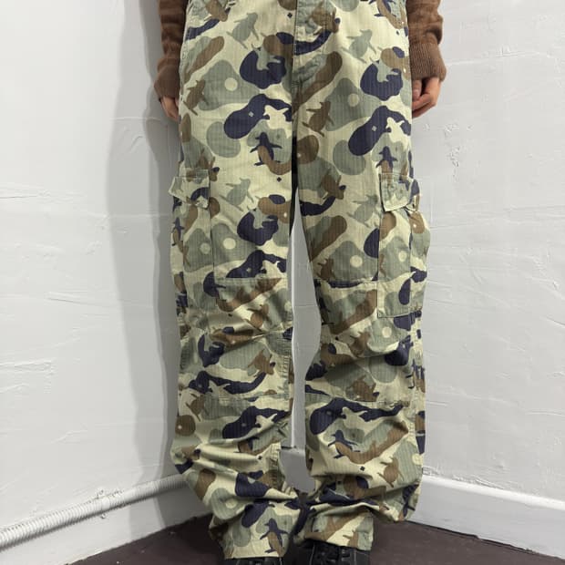 penguin camo cargo pants