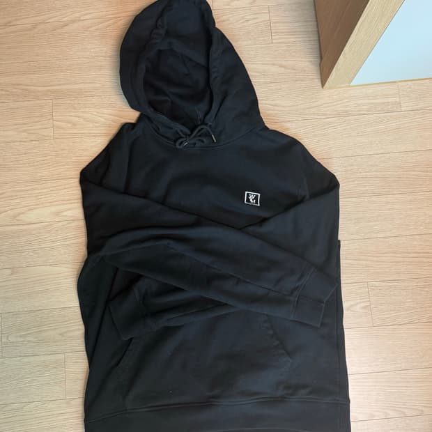 우영미 백로고후드 48사이즈 블랙