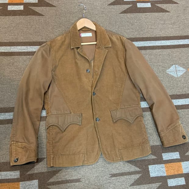 리바이스 00s 코듀로이 웨스턴 자켓 100