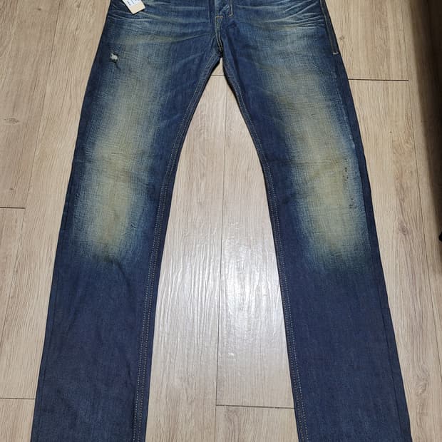 디젤 ZATINY 워싱 DNA 데님 청바지 W28 L32