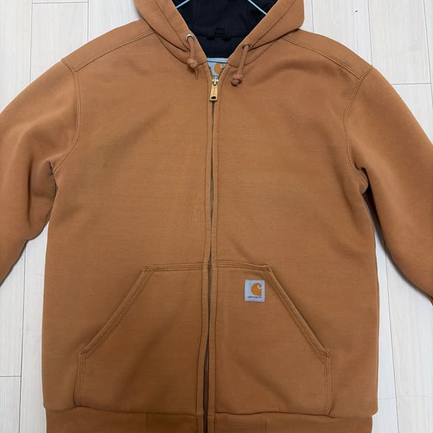 칼하트 써멀 후드집업 브라운 s
