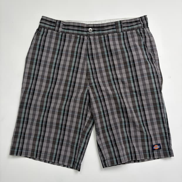 00s Dickies Plaid Work Shorts