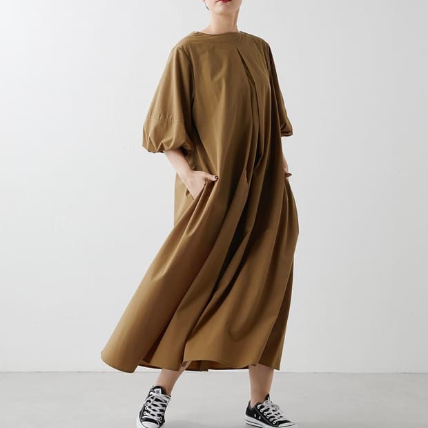 SUM1 STYLE 볼륨 원피스