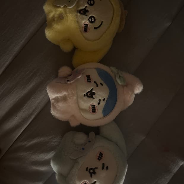 산리오x먼작귀 인형 3종 일괄 판매 