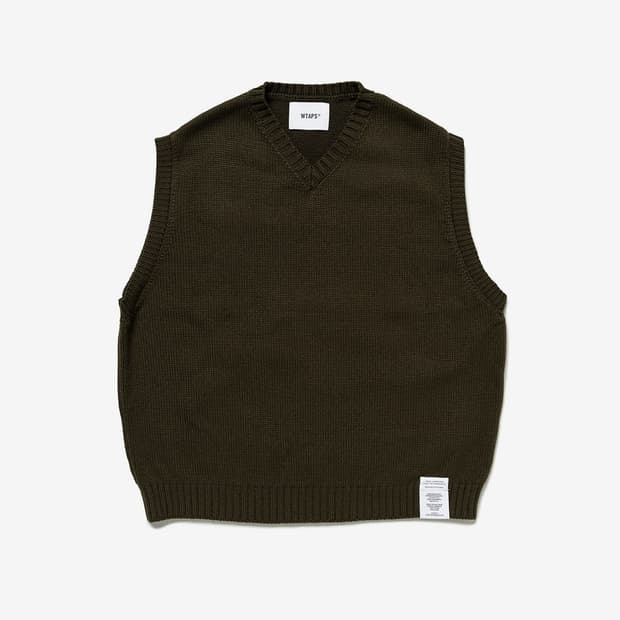 [04, XL] 더블탭스 wtaps 베스트 DITCH 올리브