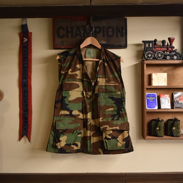 미군 우드랜드 커스텀 베스트 95-100 미사용품