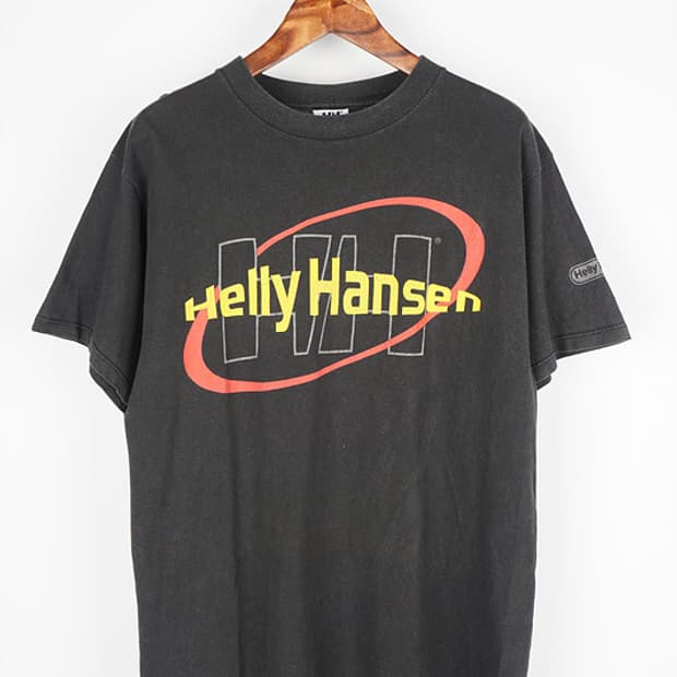 90's HELLY HANSEN big logo T-shirt