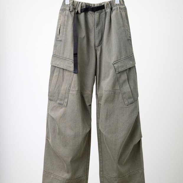 Mil Pants Washed Olive 2(S)
