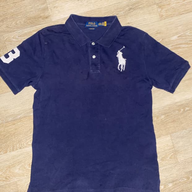 폴로 랄프로렌 네이비 빅포니 카라티  XL