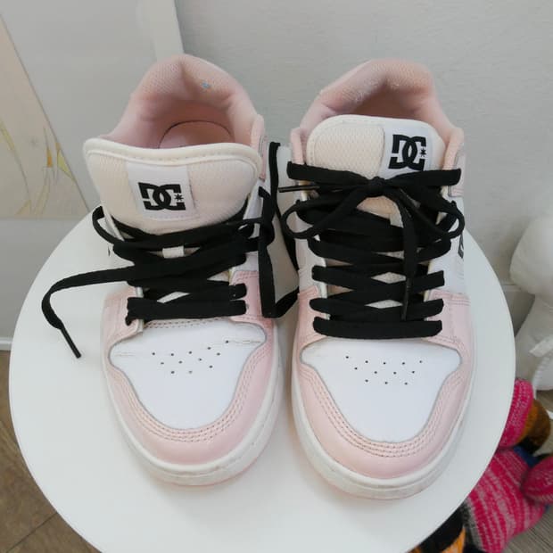 DC shoes 핑크 스니커즈