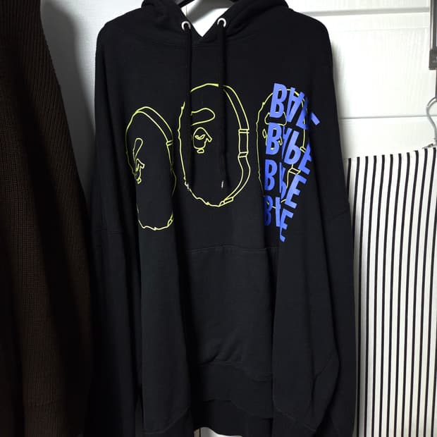 (2XL) 베이프 루즈핏 후드티 판매합니다.