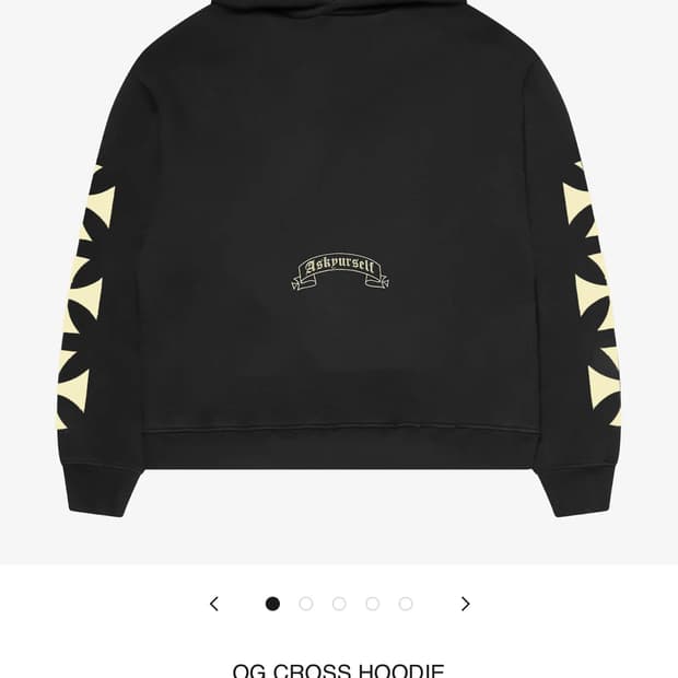 Askyurself 후드티 L사이즈